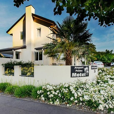 Airport Palms Motel Christchurch Exterior foto