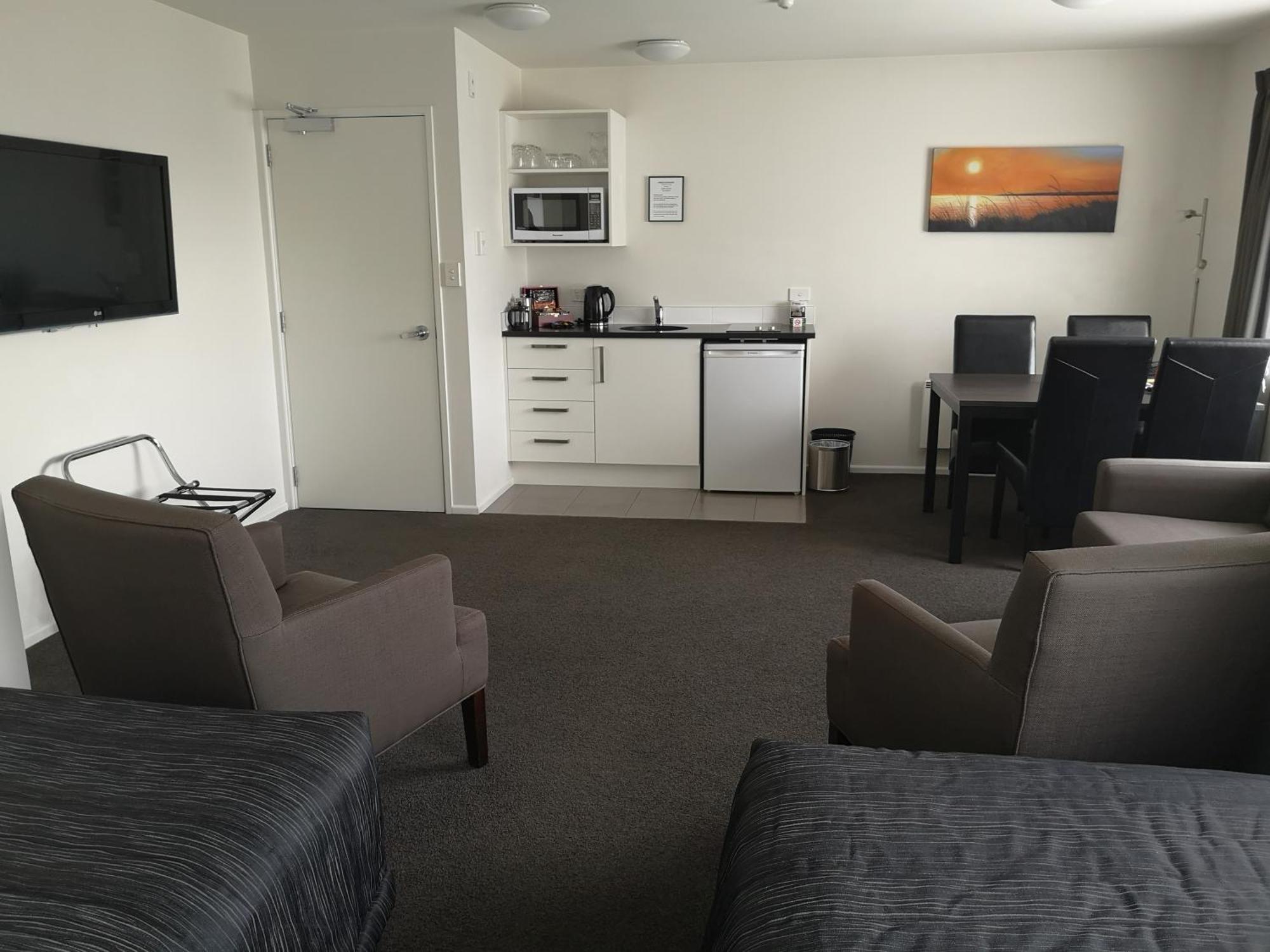 Airport Palms Motel Christchurch Exterior foto