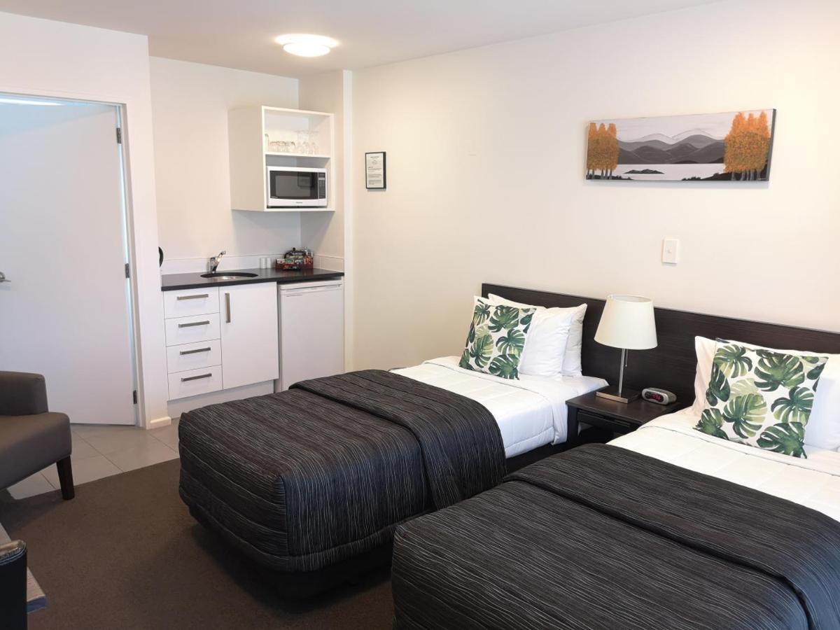 Airport Palms Motel Christchurch Exterior foto