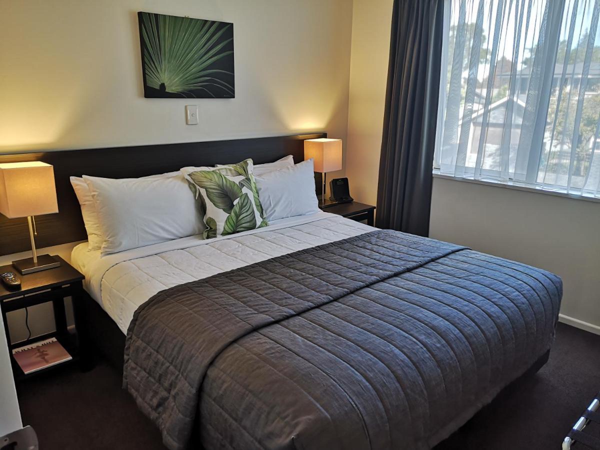 Airport Palms Motel Christchurch Exterior foto