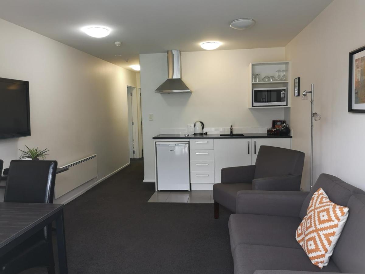 Airport Palms Motel Christchurch Exterior foto
