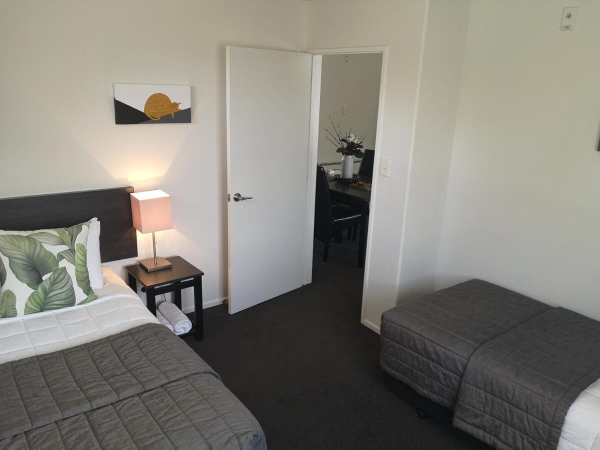 Airport Palms Motel Christchurch Exterior foto
