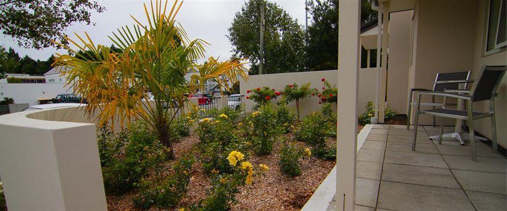 Airport Palms Motel Christchurch Exterior foto