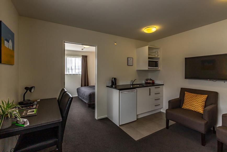 Airport Palms Motel Christchurch Exterior foto